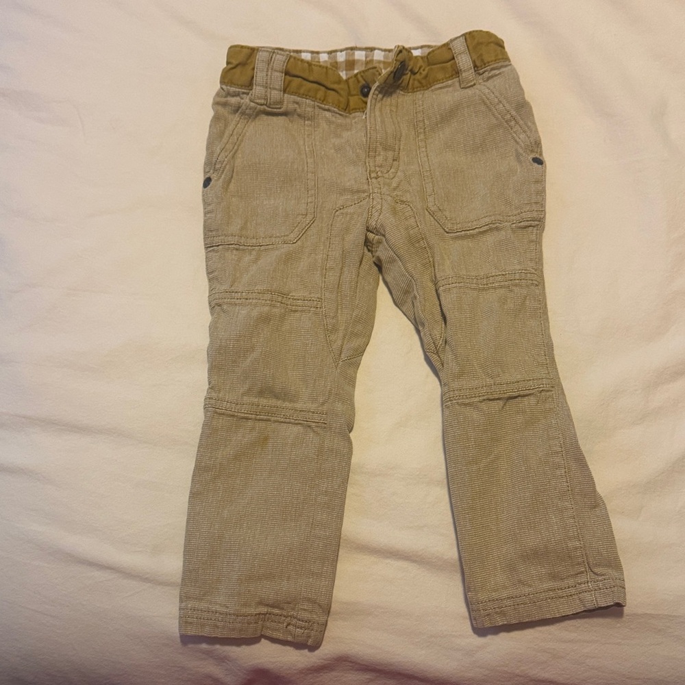 Kids Mustard Yellow Pants
